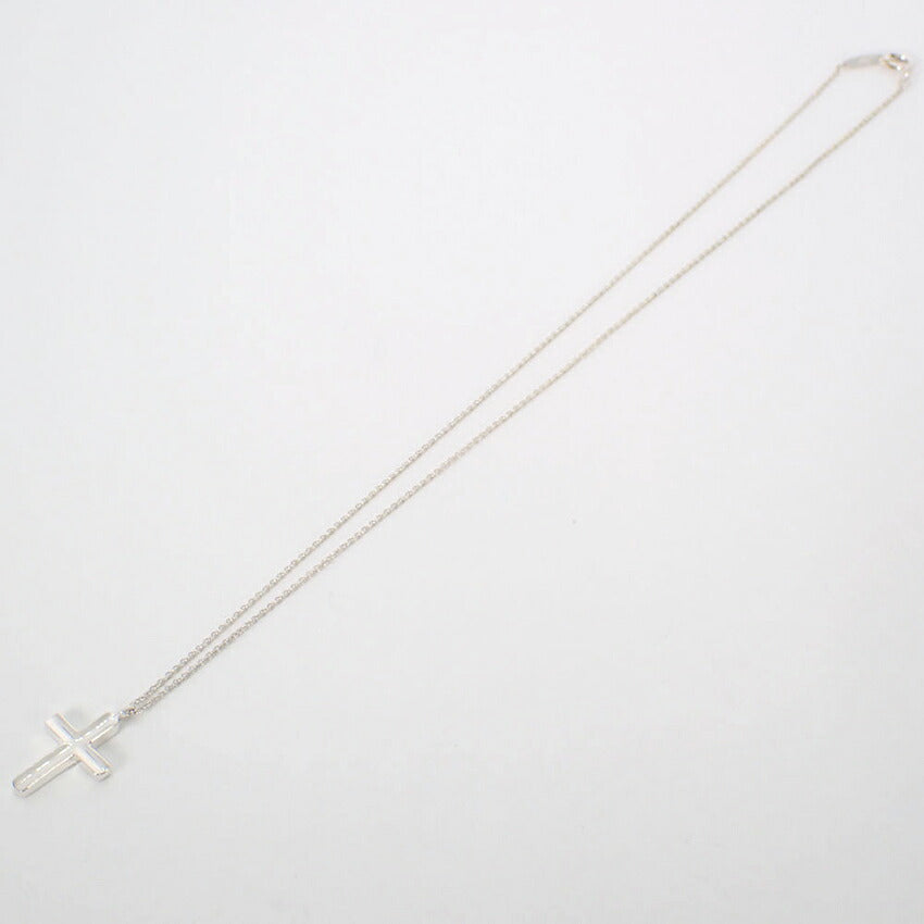 【中古】TIFFANY/ティファニー 925 コンケーブクロス ブレスレット/j276-4