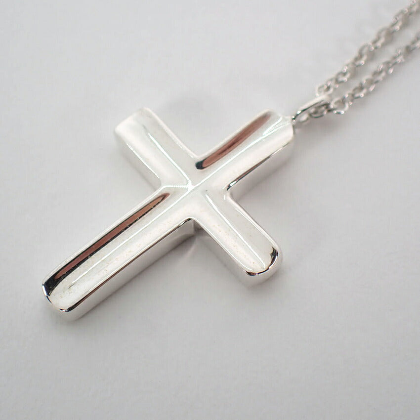 【中古】TIFFANY/ティファニー 925 コンケーブクロス ブレスレット/j276-4