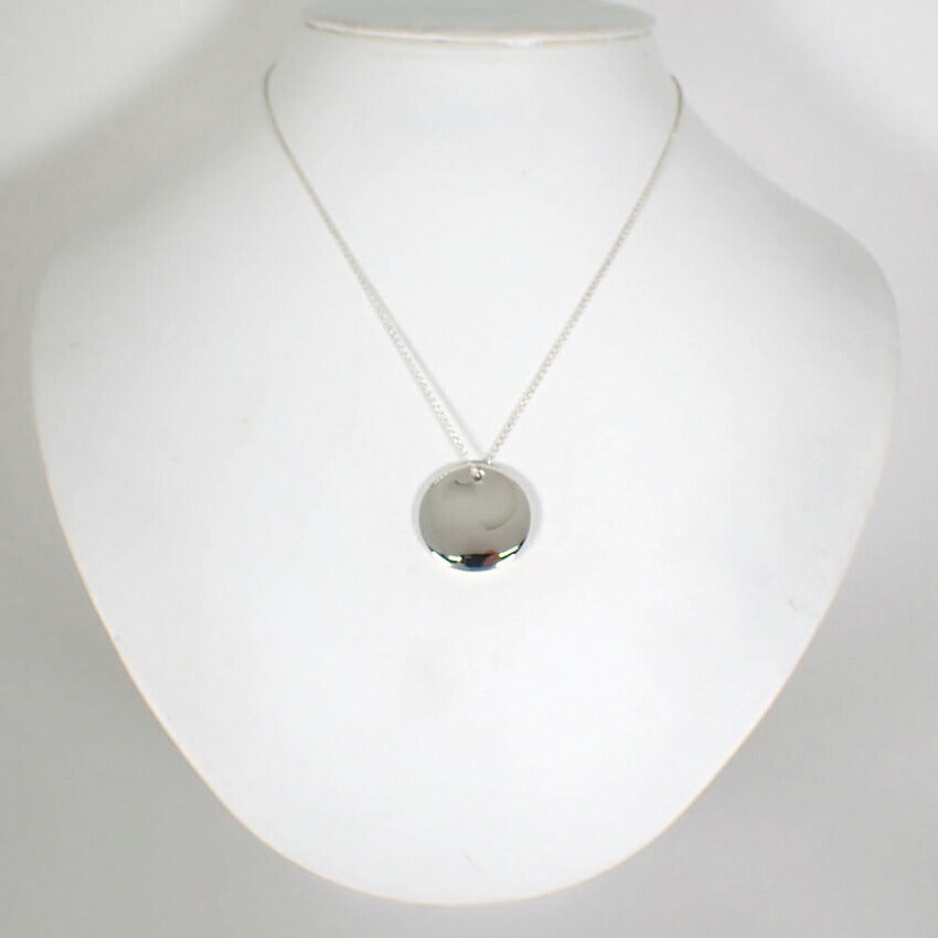 【中古】TIFFANY/ティファニー 925 ラウンドタグ ペンダント/ネックレス/j276-6