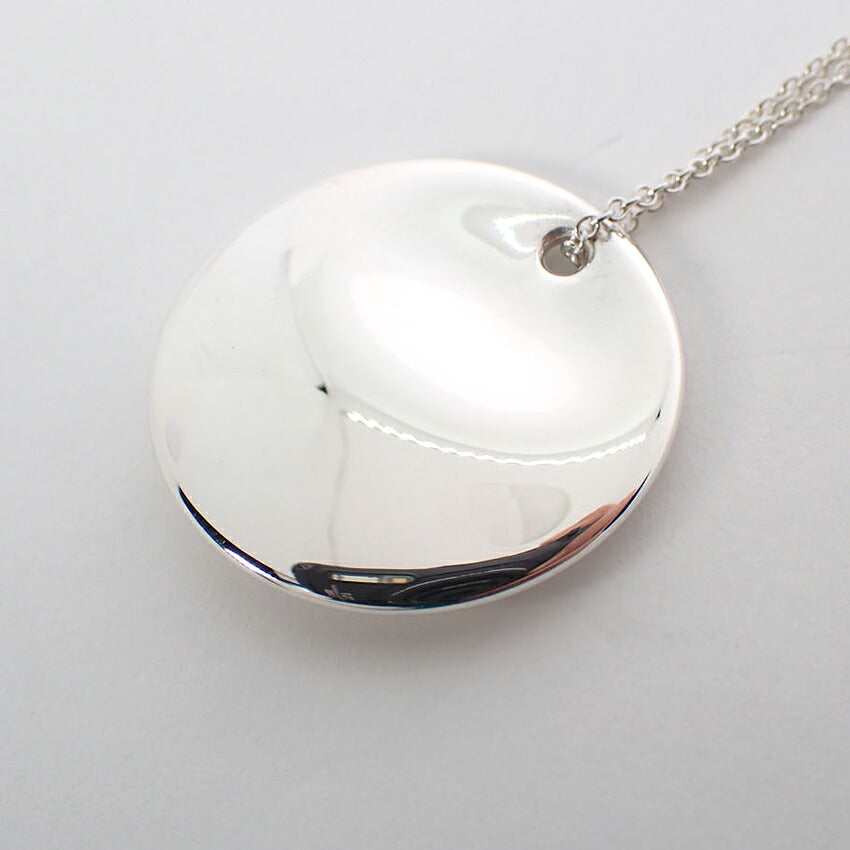 【中古】TIFFANY/ティファニー 925 ラウンドタグ ペンダント/ネックレス/j276-6