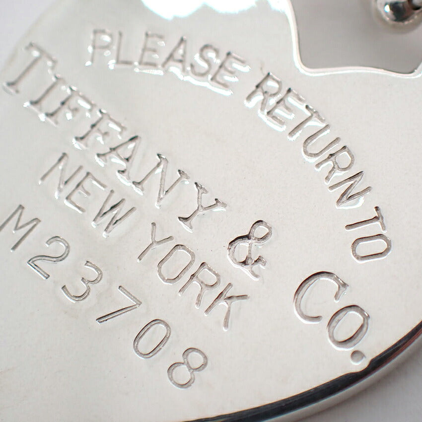 【中古】TIFFANY/ティファニー 925 リターントゥティファニー ハートタグ ロング ペンダント/j276-7
