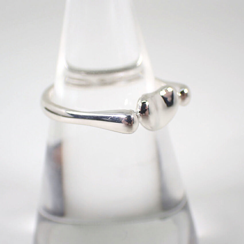 【中古】TIFFANY/ティファニー 925 ビーン リング/10号/j277-2