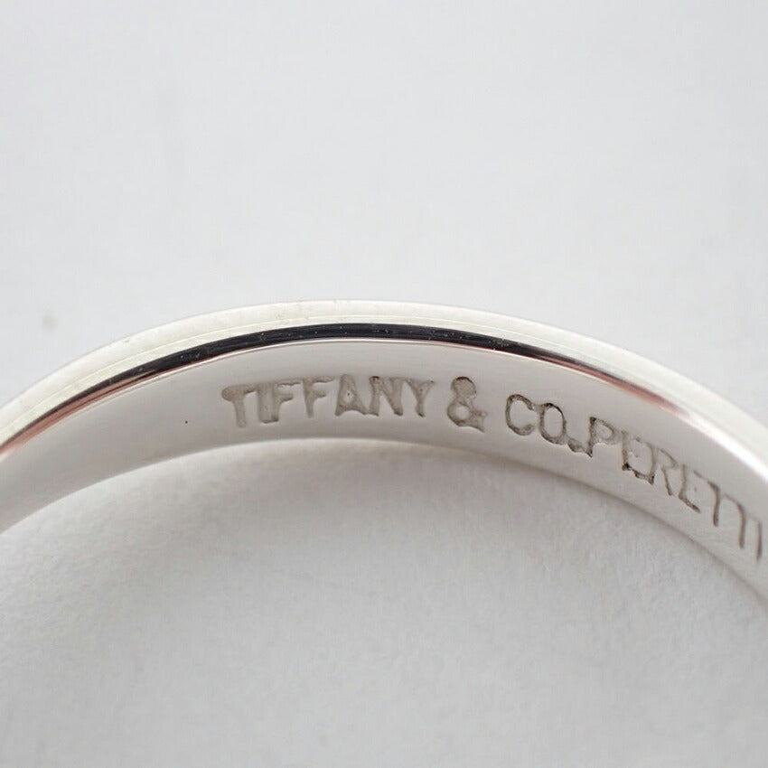 【中古】TIFFANY/ティファニー 925 ビーン リング/10号/j277-2