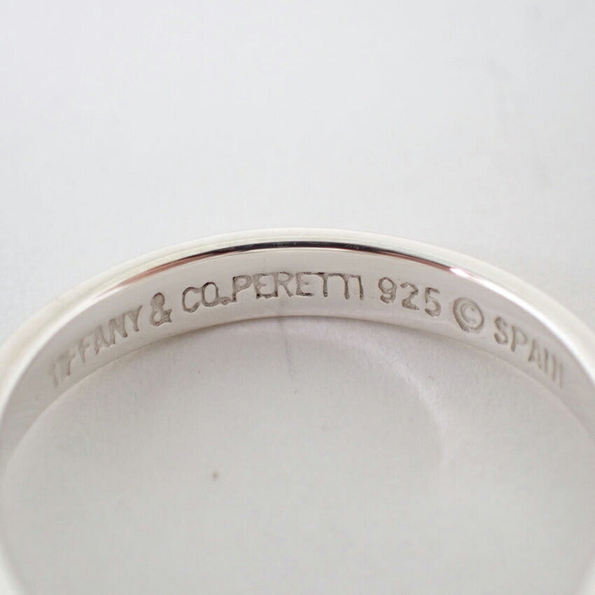【中古】TIFFANY/ティファニー 925 ビーン リング/10号/j277-2
