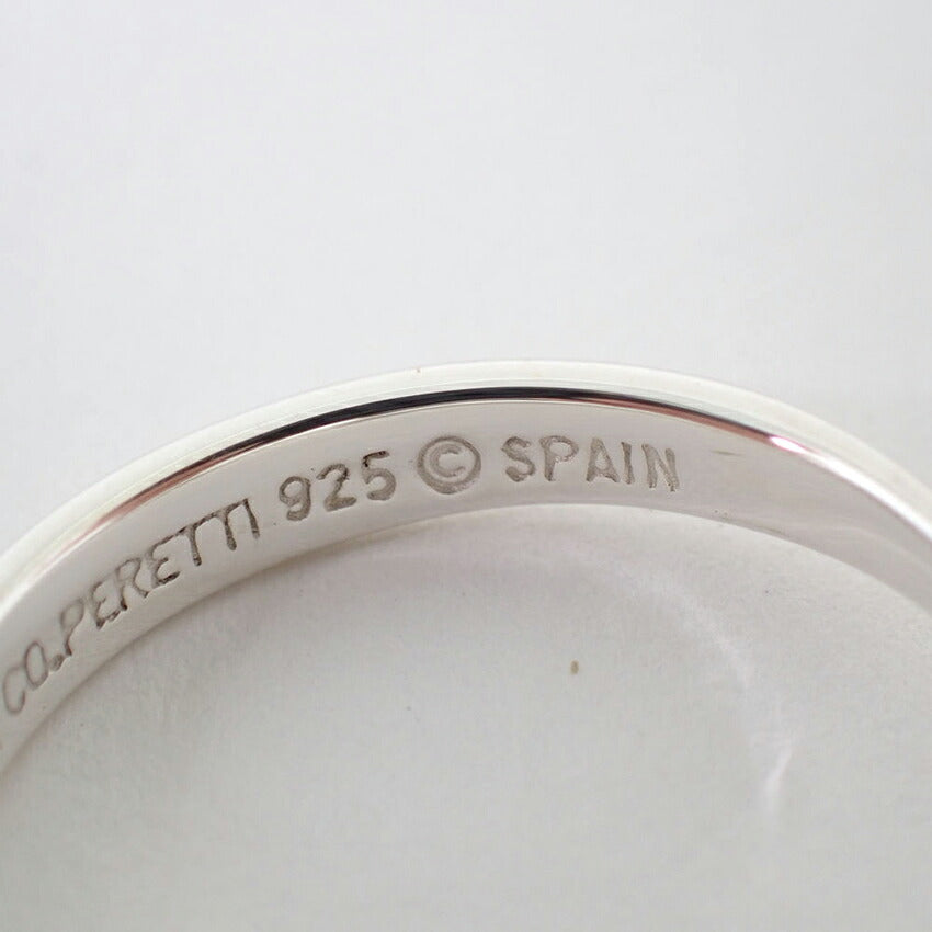 【中古】TIFFANY/ティファニー 925 ビーン リング/10号/j277-2