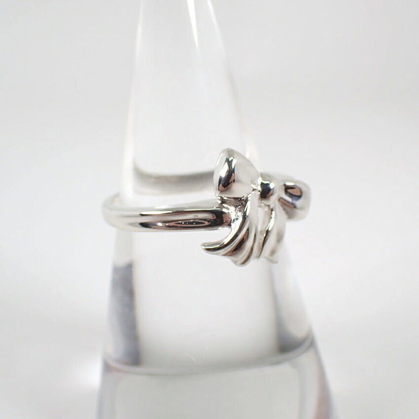 【中古】TIFFANY/ティファニー 925 リボン  リング /10.5号/j277-6