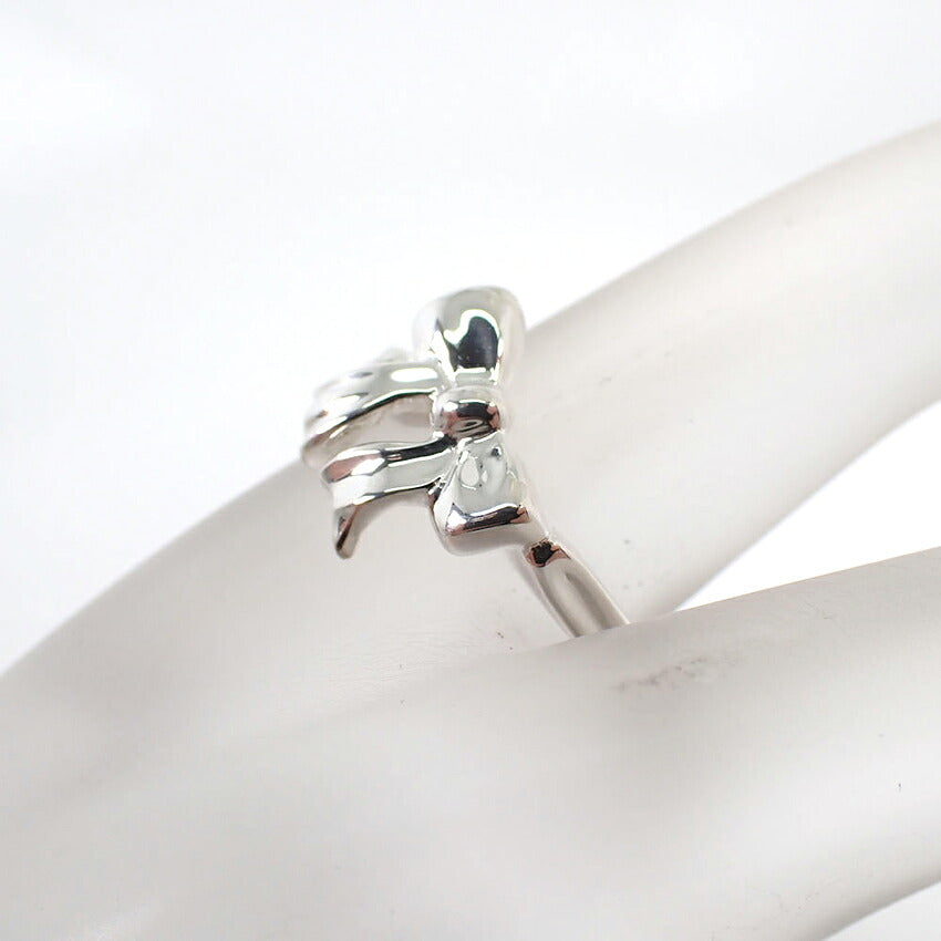 【中古】TIFFANY/ティファニー 925 リボン  リング /10.5号/j277-6