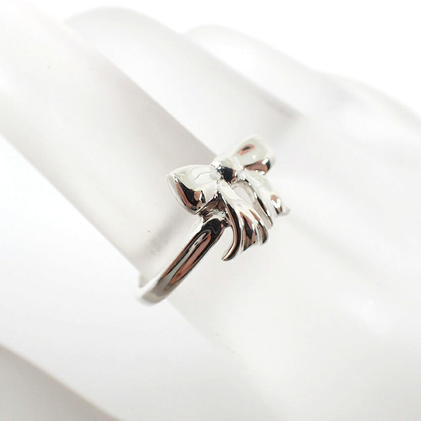 【中古】TIFFANY/ティファニー 925 リボン  リング /10.5号/j277-6