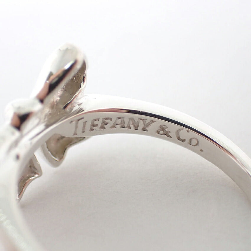 【中古】TIFFANY/ティファニー 925 リボン  リング /10.5号/j277-6