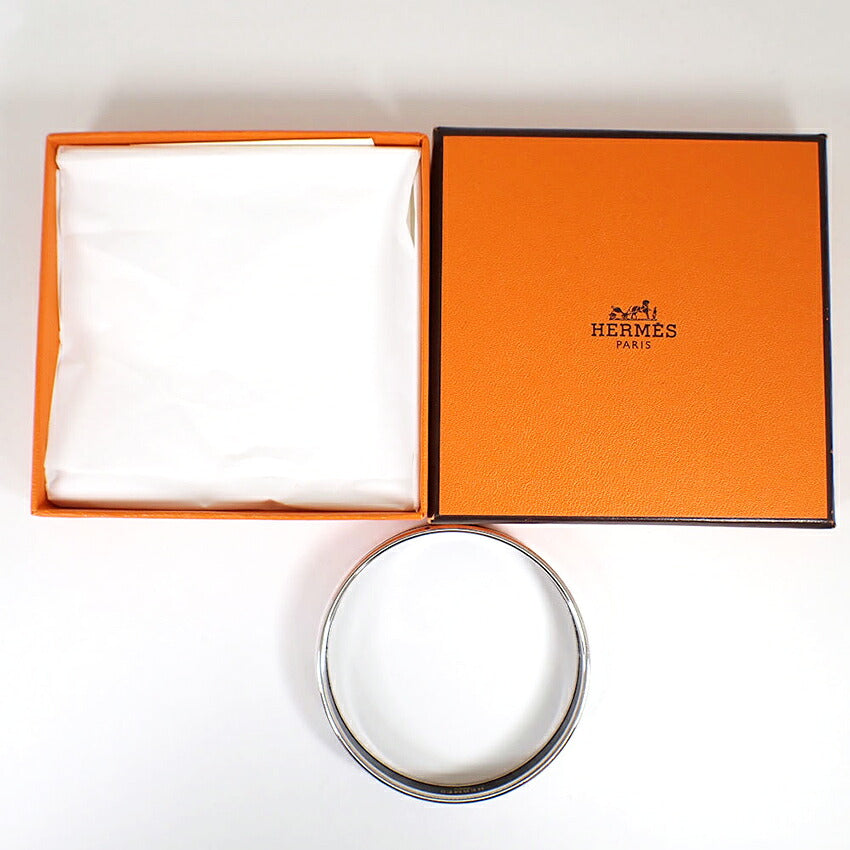 【中古】HERMES/エルメス エマイユ バングル/j277-9
