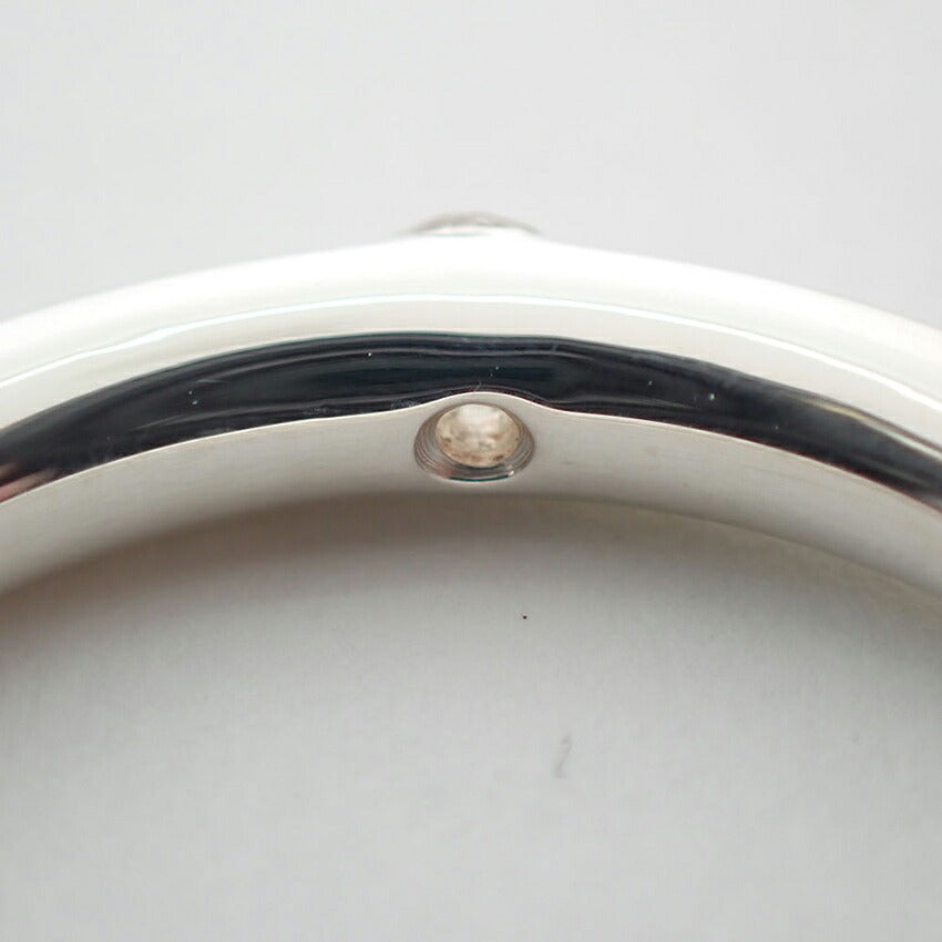【中古】TIFFANY/ティファニー 925 ダイヤモンド スタッキングバンド リング /9号/j279-3