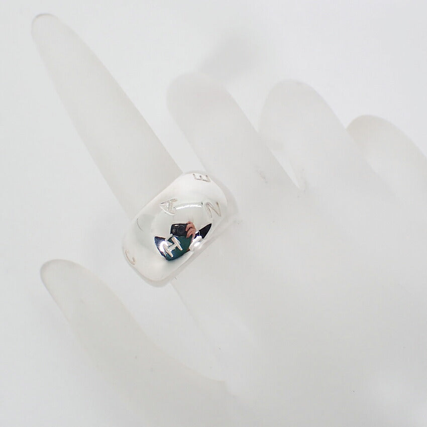 【中古】CHANEL/シャネル 925 アルファベットロゴ リング /11.5号/j279-4