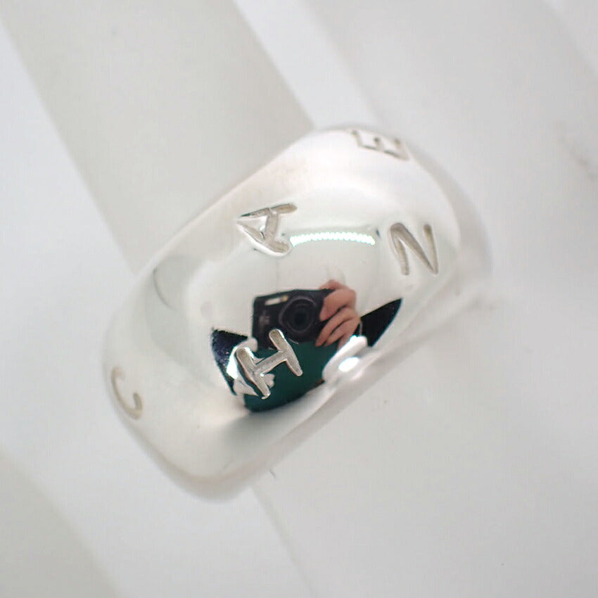 【中古】CHANEL/シャネル 925 アルファベットロゴ リング /11.5号/j279-4