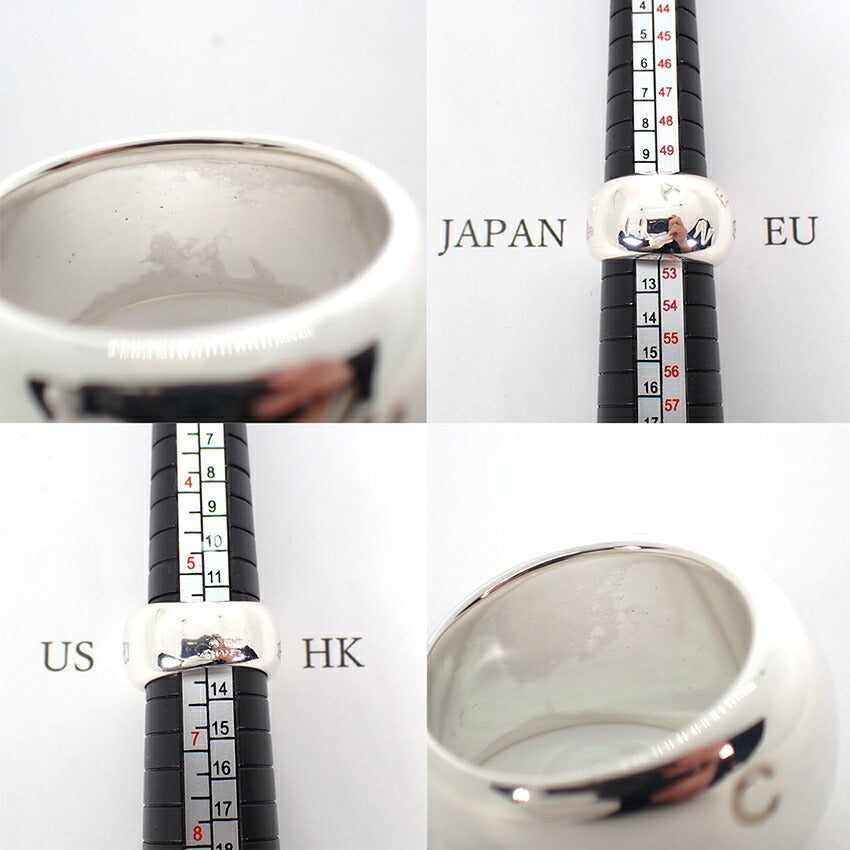 【中古】CHANEL/シャネル 925 アルファベットロゴ リング /11.5号/j279-4