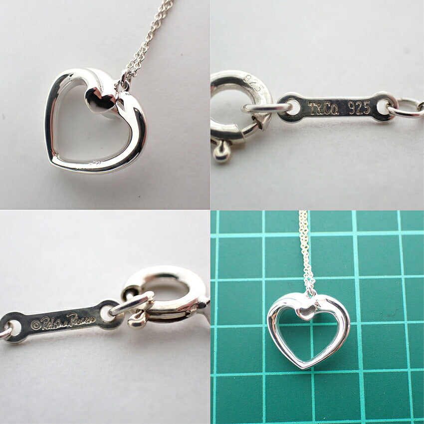【中古】TIFFANY/ティファニー 925 テンダネスハート ペンダント/ネックレス/j279-5
