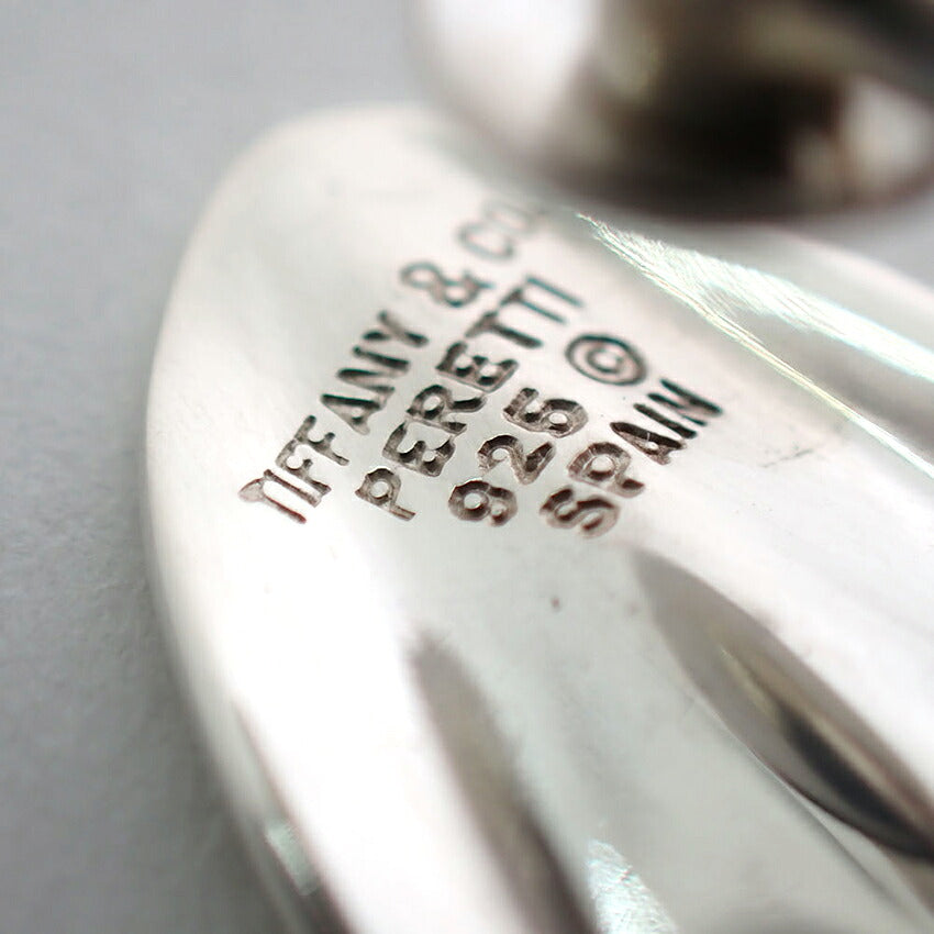 【中古】TIFFANY/ティファニー 925 フェザー イヤリング片方/j279-6