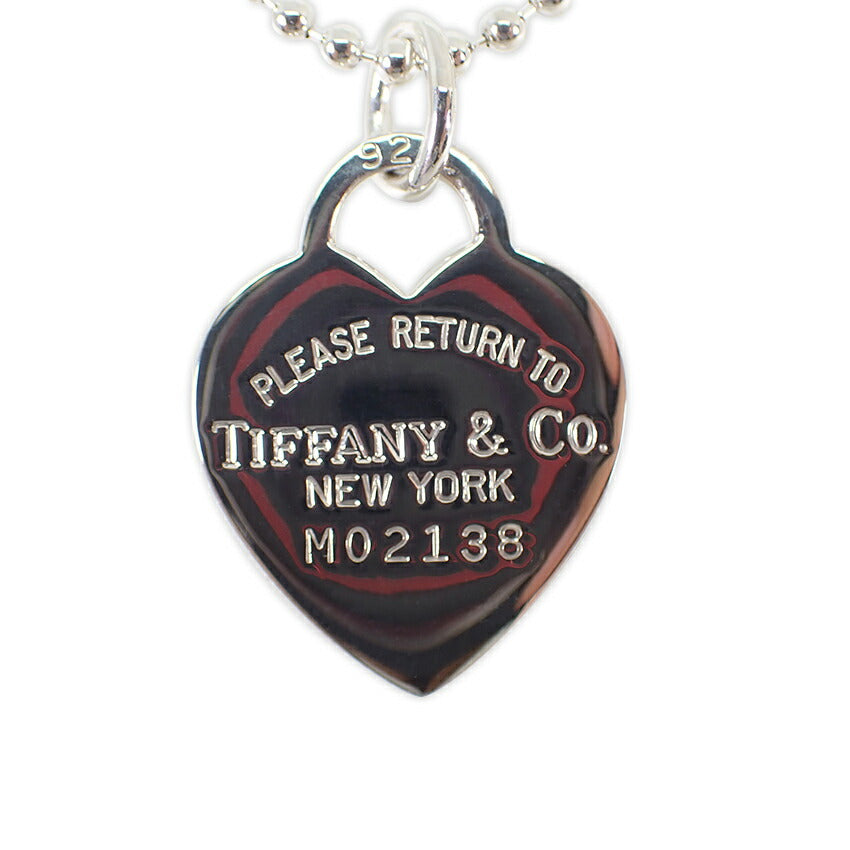 【中古】TIFFANY/ティファニー 925 リターントゥティファニー ハート ペンダント/ネックレス/j28-36