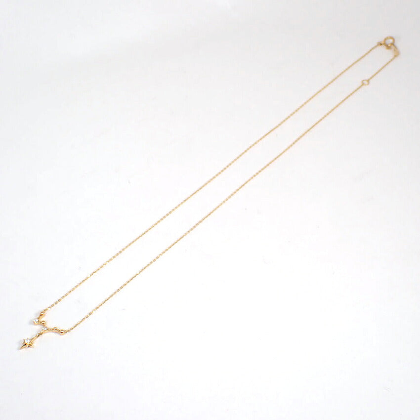 【中古】Star Jewelry/スタージュエリー K18 ダイヤモンド ネックレス/ペンダント/j280-10