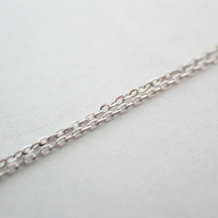 【中古】Star Jewelry/スタージュエリー K18WG ダイヤモンド ネックレス/ペンダント/j280-7
