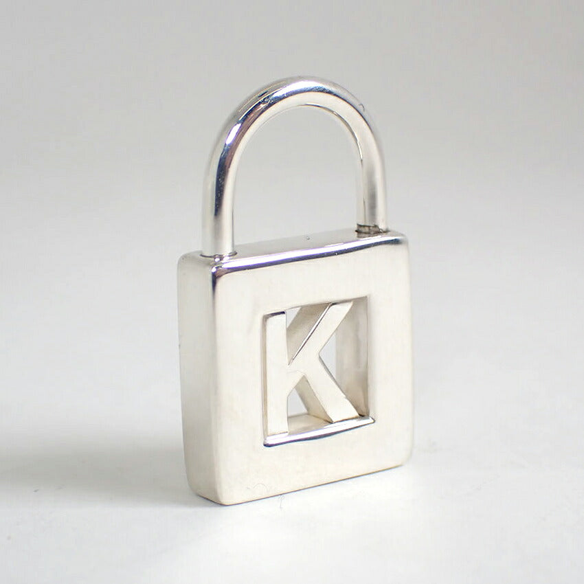 【中古】TIFFANY/ティファニー 925 イニシャル/K カデナ チャーム/トップ/j280-9