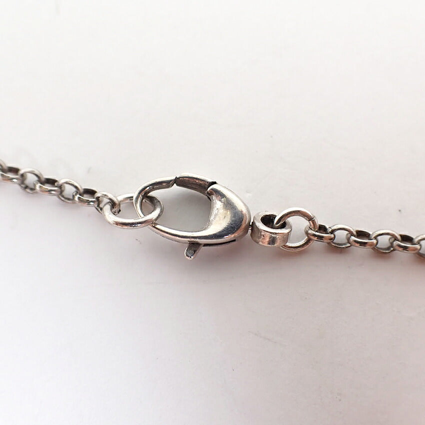 【中古】GUCCI/グッチ 925 ダブルGキー アラベスク ペンダント/ネックレス/j281-2