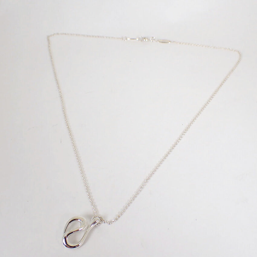 【中古】TIFFANY/ティファニー 925 PERETTI オープンウェーブ ペンダント/ネックレス/j281-5