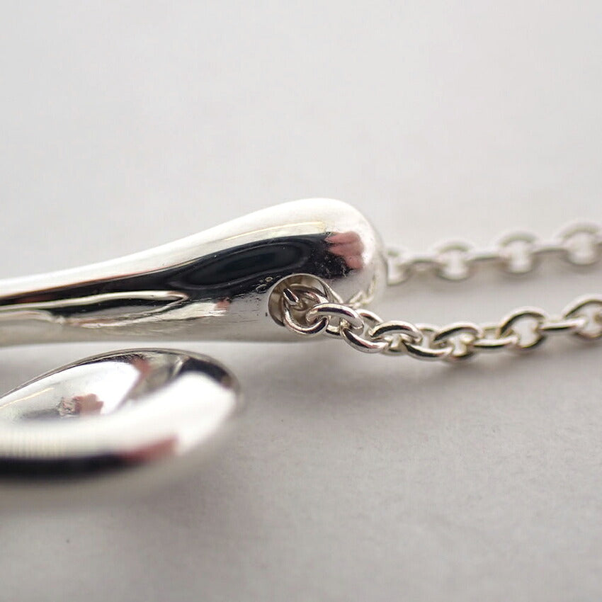 【中古】TIFFANY/ティファニー 925 PERETTI オープンウェーブ ペンダント/ネックレス/j281-5