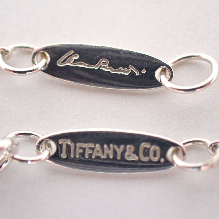 【中古】TIFFANY/ティファニー 925 PERETTI オープンウェーブ ペンダント/ネックレス/j281-5