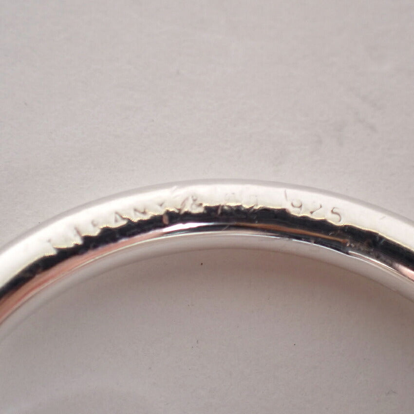 【中古】TIFFANY/ティファニー 925 ラウンドタグ付き キーリング/j281-6