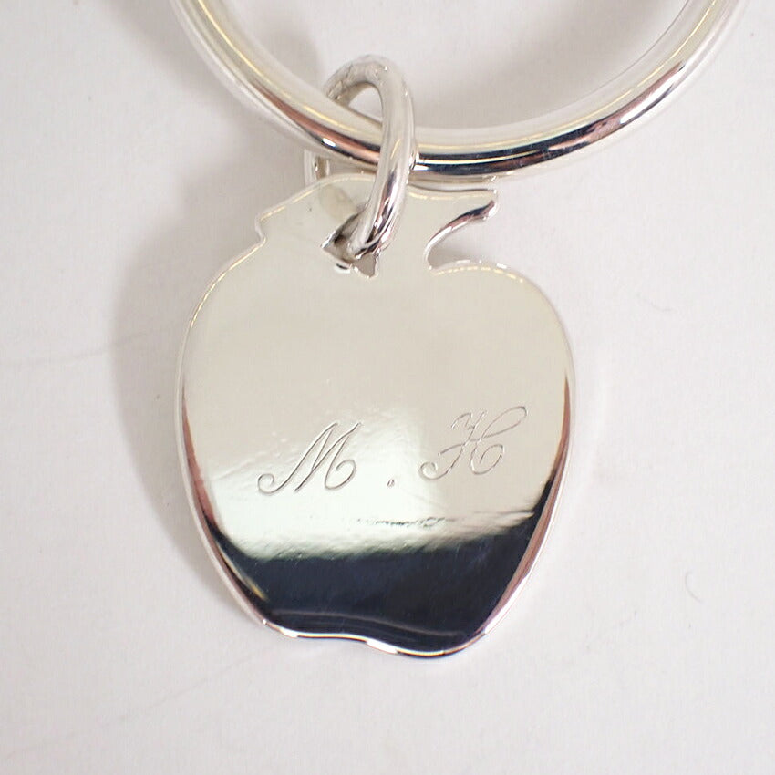 【中古】TIFFANY/ティファニー/925/アップルチャーム付き/キーリング/j281-8