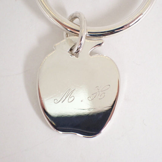 【中古】TIFFANY/ティファニー/925/アップルチャーム付き/キーリング/j281-8