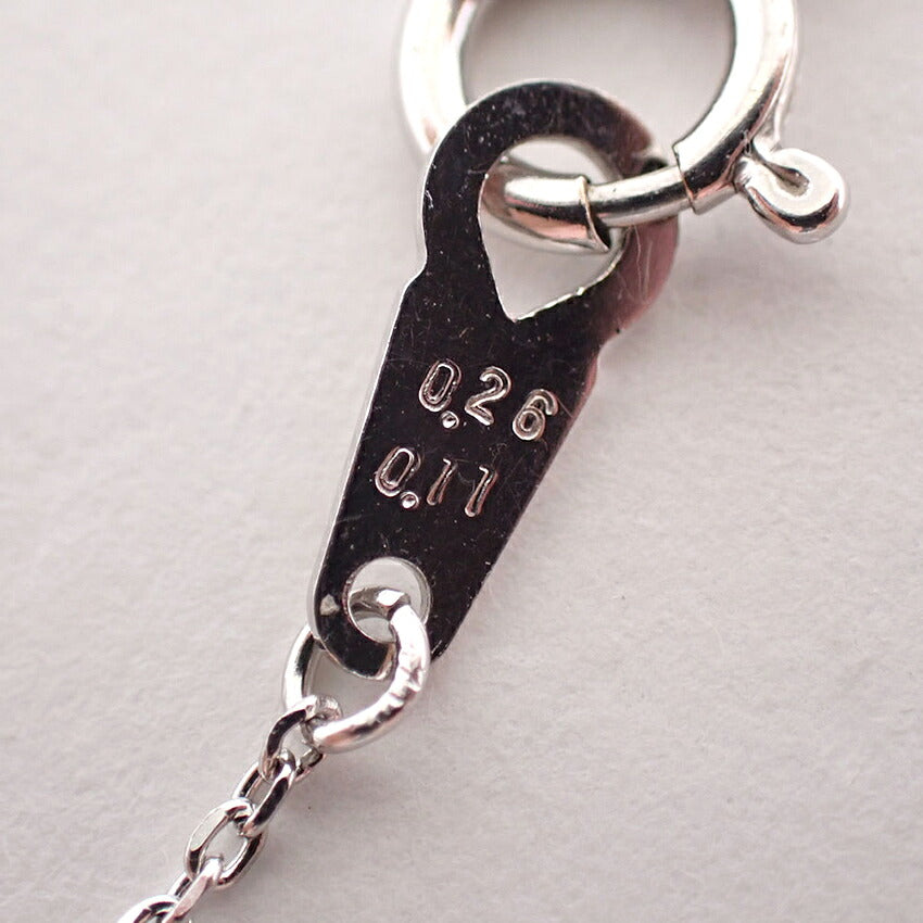 【中古】MIKIMOTO/ミキモト K18 /ダイヤモンド 3P ネックレス/j282-7