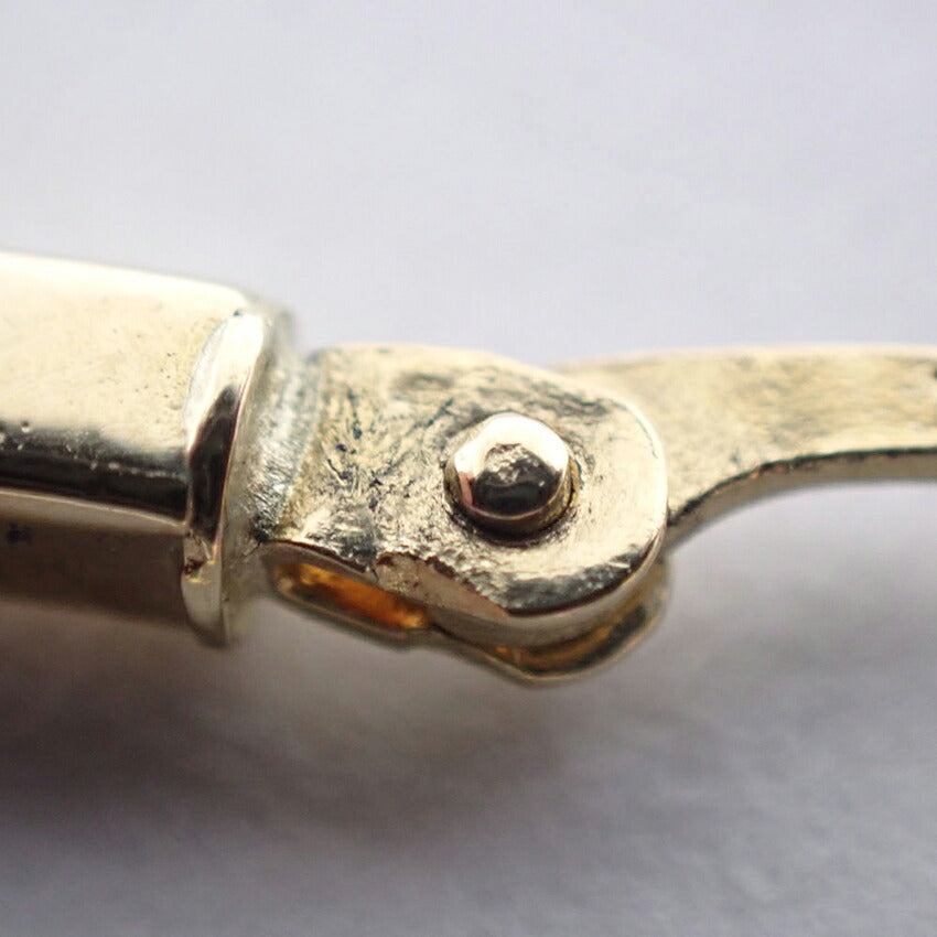 【中古】K18 フープ 44.2mm ピアス/j282-8