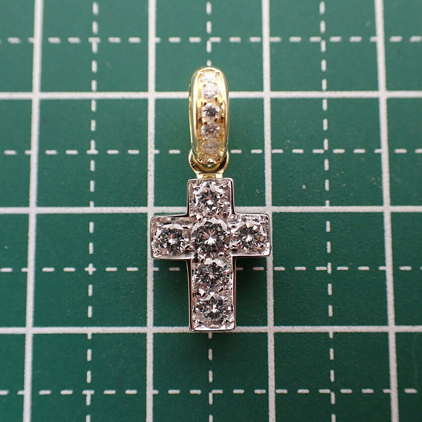 【中古】Ponte Vecchio/ポンテヴェキオ 750 ダイヤモンド ペンダントトップ/j282-9