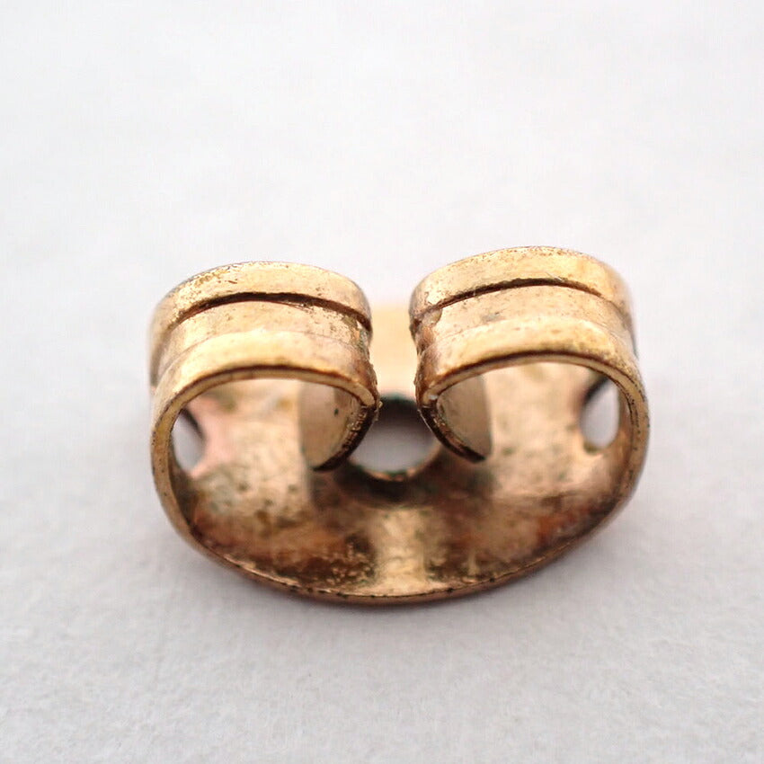【中古】Vivienne Westwood/ヴィヴィアンウエストウッド オーブ ハート ゴールド ピアス/j283-7