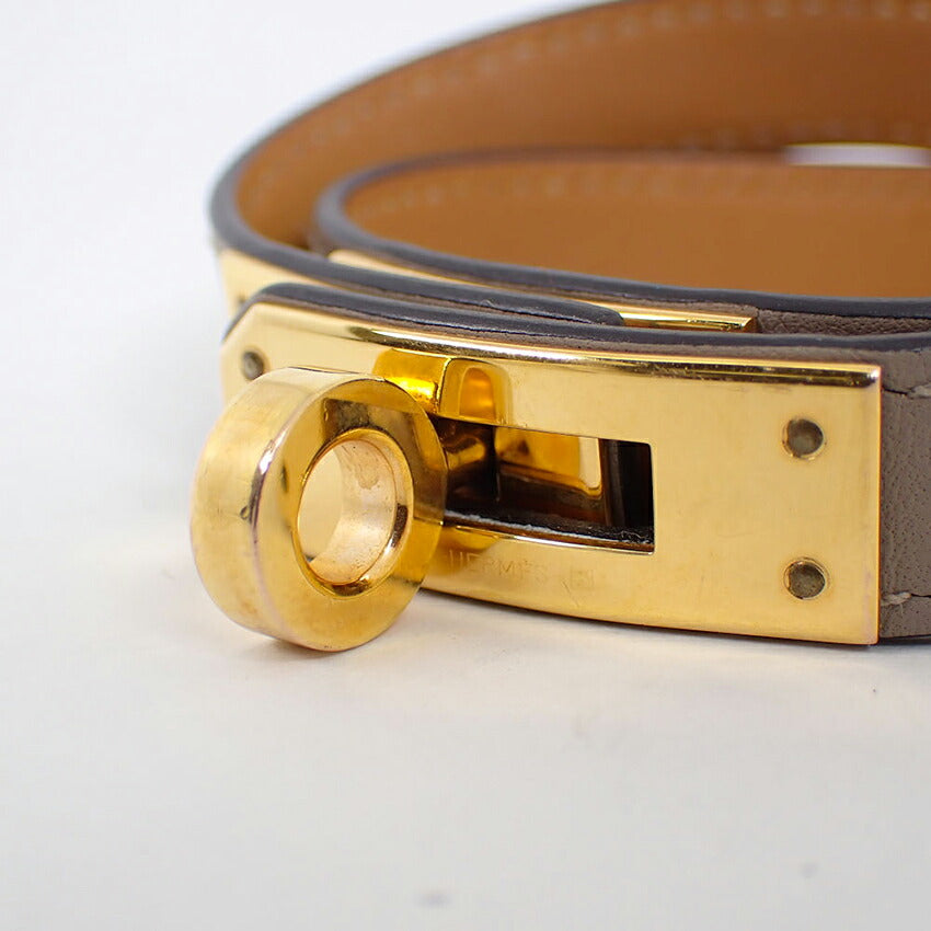 【中古】HERMES/エルメス ケリー ドゥブルトゥール ブレスレット/j283-9