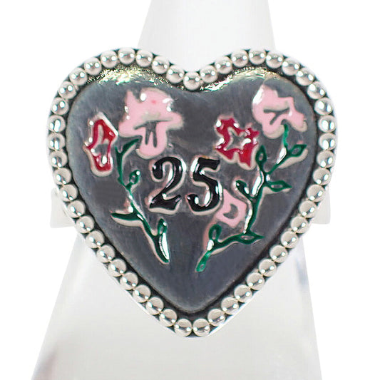 【中古】GUCCI/グッチ 925 アイコン ハート リング /12号/j284-5