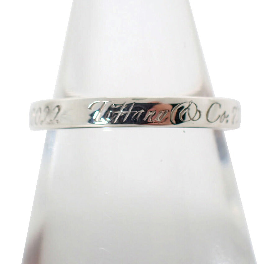 【中古】TIFFANY/ティファニー 925 ノーツ ナロー リング /10号/j285-3