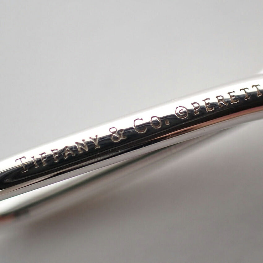 【中古】TIFFANY/ティファニー 925 オープンクロス インフィニティ ペンダントトップ/j292-4