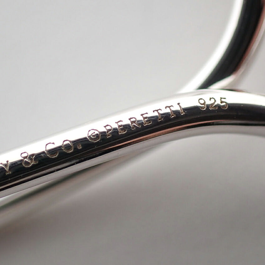 【中古】TIFFANY/ティファニー 925 オープンクロス インフィニティ ペンダントトップ/j292-4