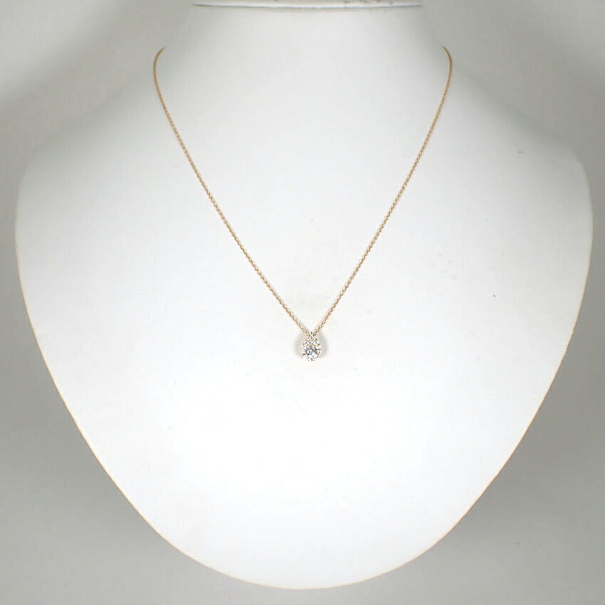 【中古】VENDOME/ヴァンドーム K18 ダイヤモンド ペンダント/ネックレス/j295-2