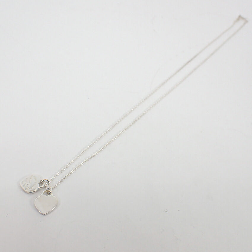 【中古】TIFFANY/ティファニー 925 リターントゥティファニー ダブルハートタグ ペンダント/j30-26