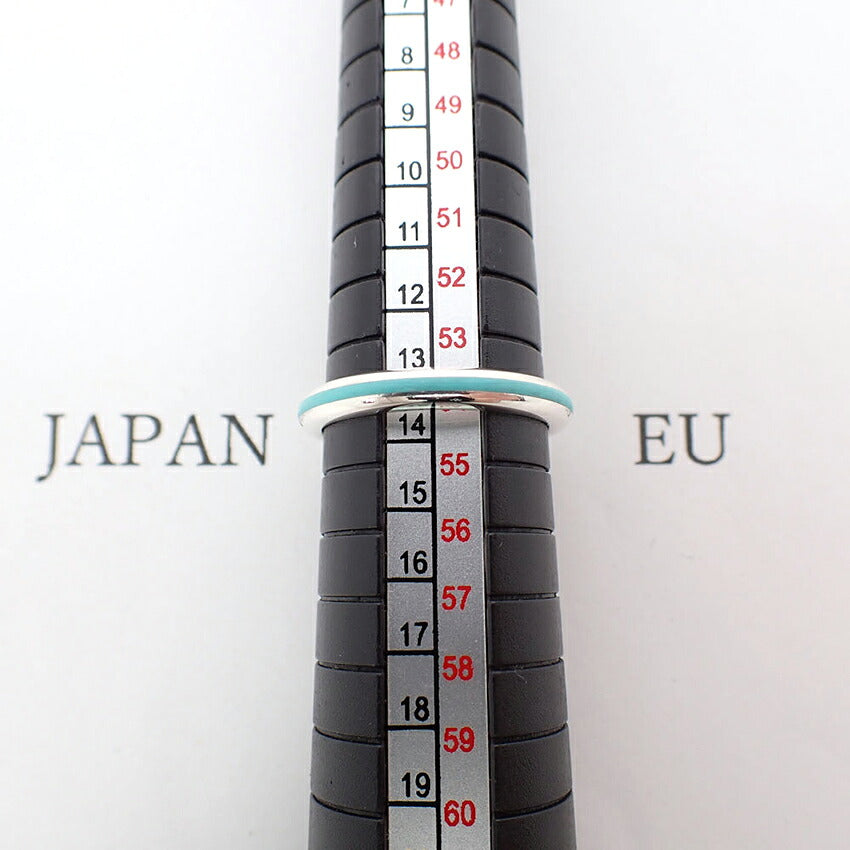 【中古】TIFFANY/ティファニー/Ag925/ブルーライン/エナメル/リング/14号/j300-6