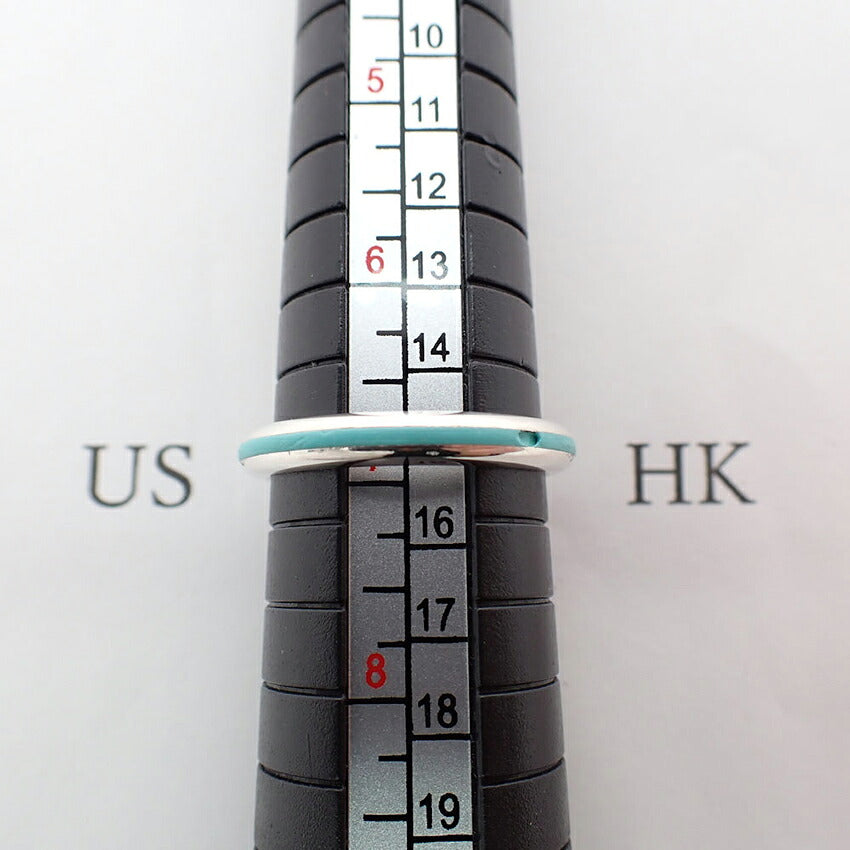 【中古】TIFFANY/ティファニー/Ag925/ブルーライン/エナメル/リング/14号/j300-6