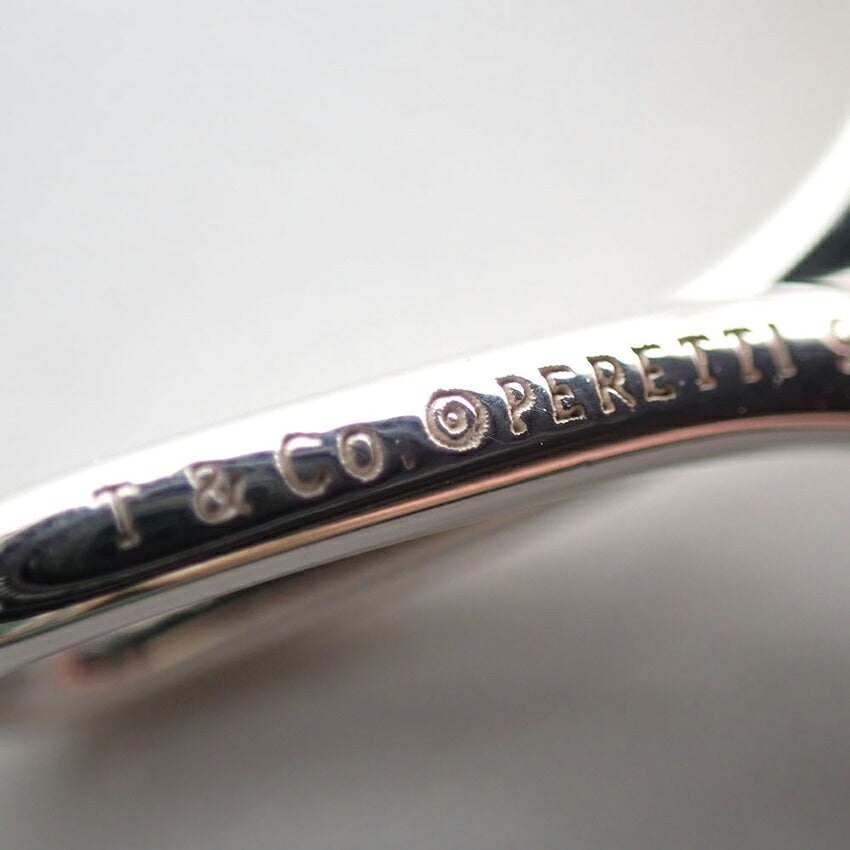 【中古】TIFFANY/ティファニー 925 オープンクロス インフィニティ ロング ペンダント/j305-10