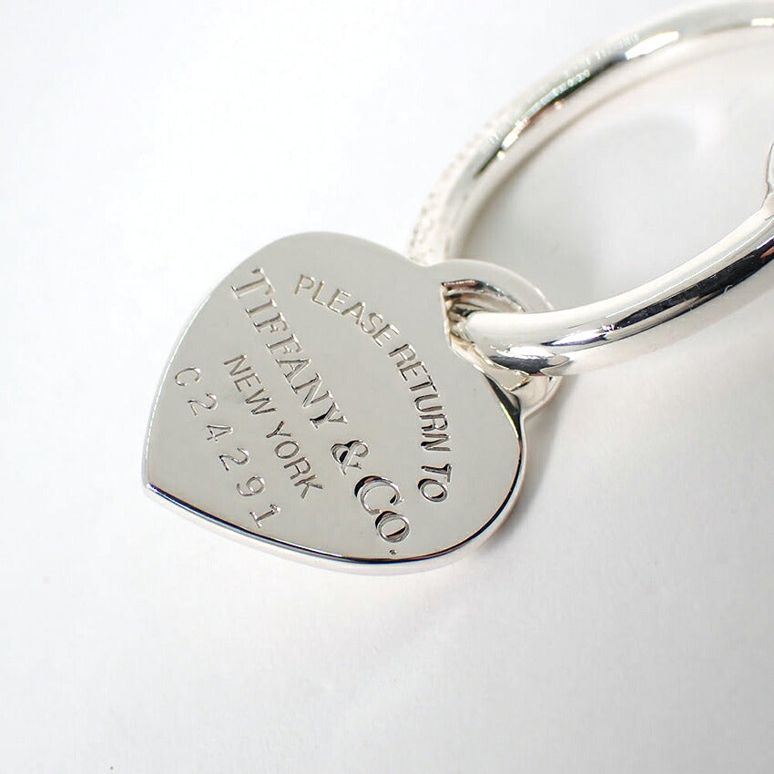 【中古】TIFFANY/ティファニー 925 リターントゥハート タグ キーリング/j305-11