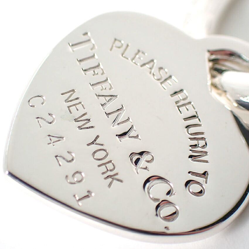 【中古】TIFFANY/ティファニー 925 リターントゥハート タグ キーリング/j305-11