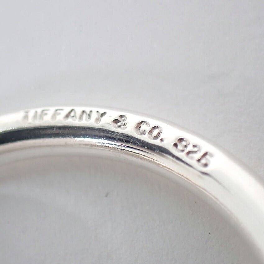 【中古】TIFFANY/ティファニー 925 ラウンドタグ キーリング/j305-3