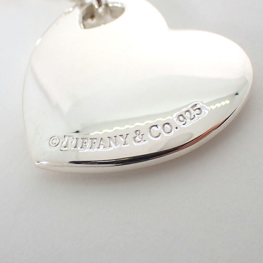 【中古】TIFFANY/ティファニー 925 ハートタグ キーリング/j305-5