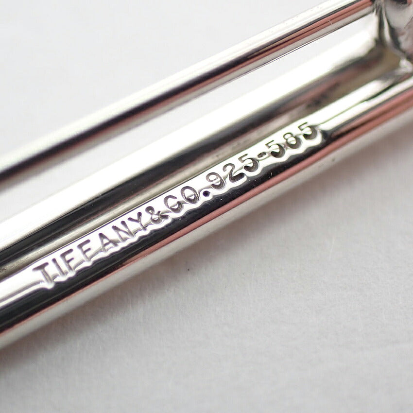 【中古】TIFFANY/ティファニー 925/K14 ツイスト ブローチ/j306-3